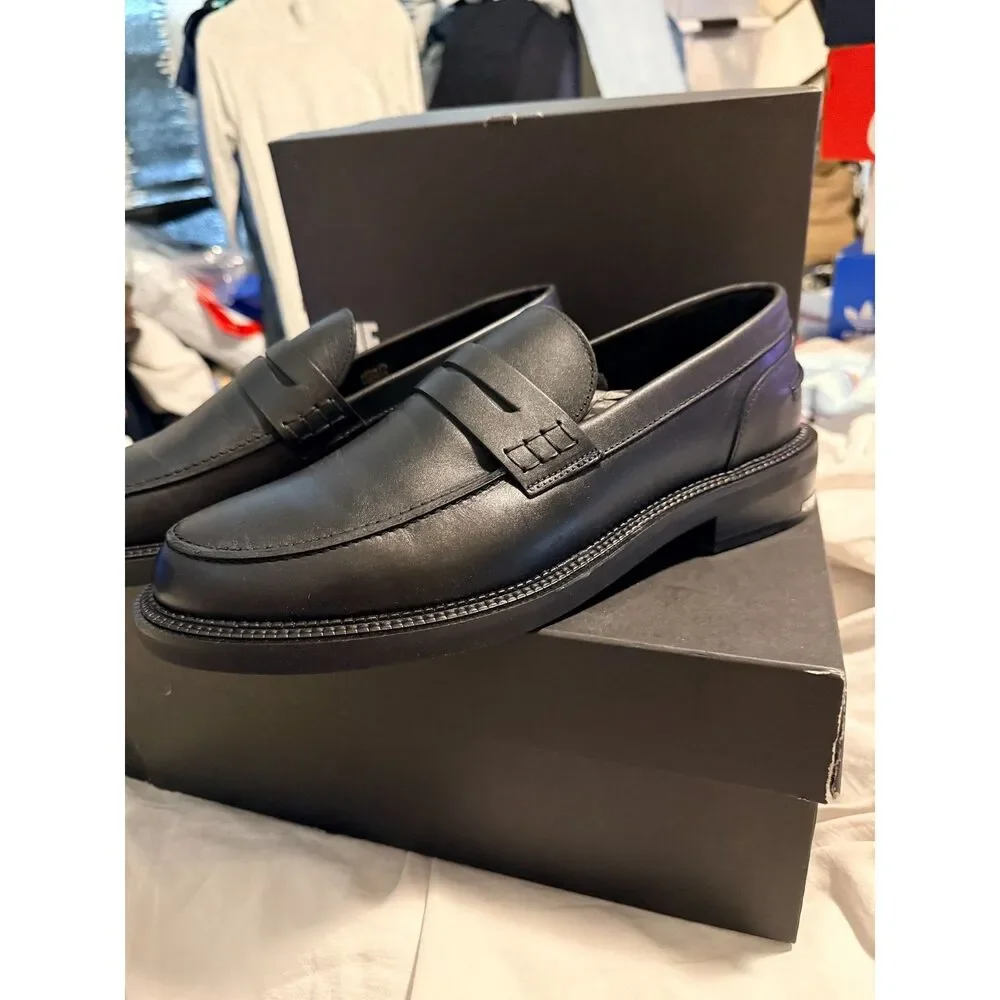 NIB The Kooples Mens Leather Mocassins Loafers size 44 - Picture 2 of 13